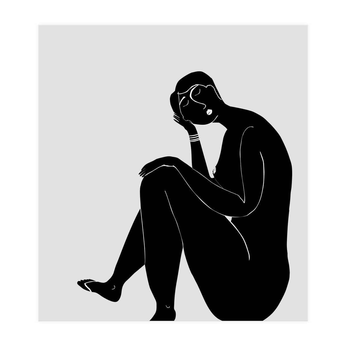 Listen to the own inner voice.... (Print Only)