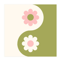 Yin Yang Flowers (Print Only)