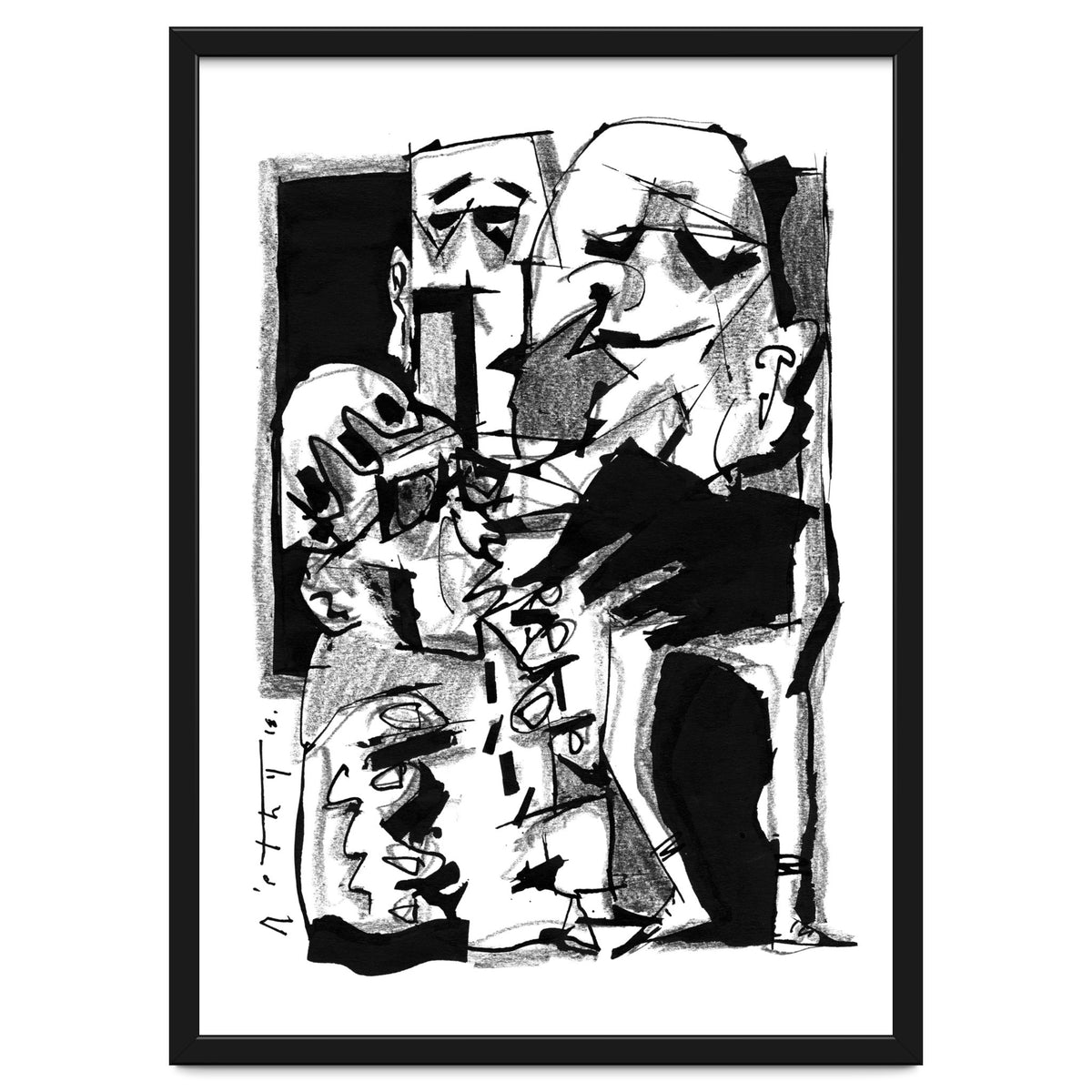 Chapter One: Never Talk With Strangers - b&w