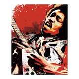 Jimi Hendrix pop art poster (Print Only) thumbnail
