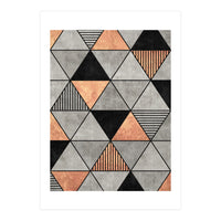 Concrete and Copper Triangles 2 (Print Only)