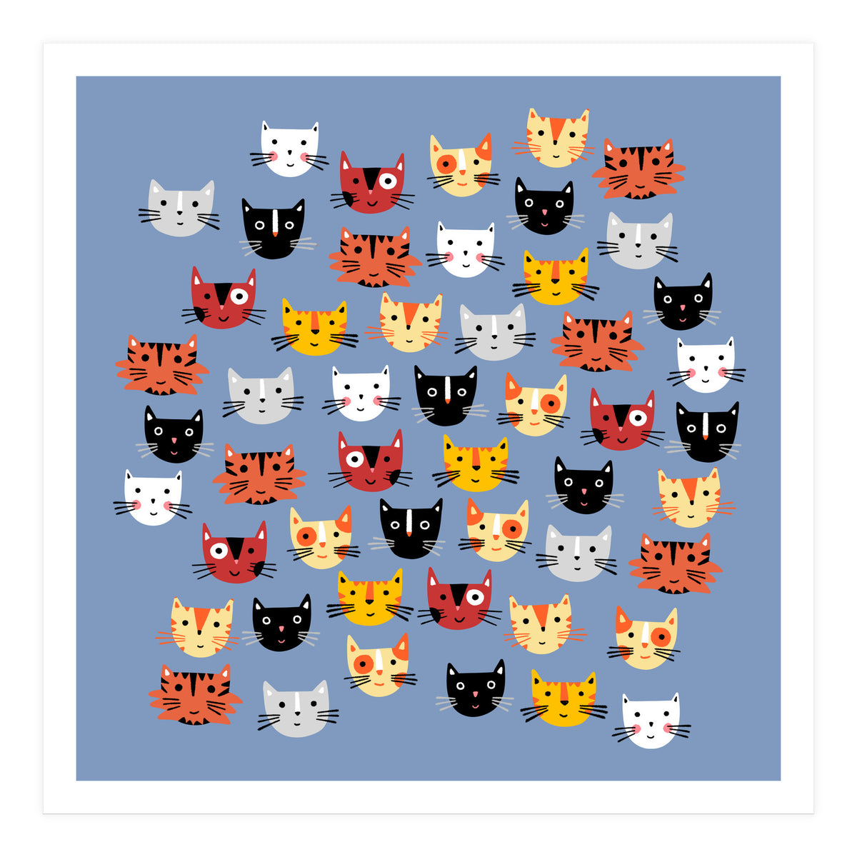 Multiple Cats (Print Only)