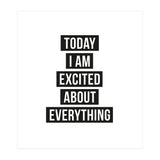 Excited About Everything (Print Only) thumbnail