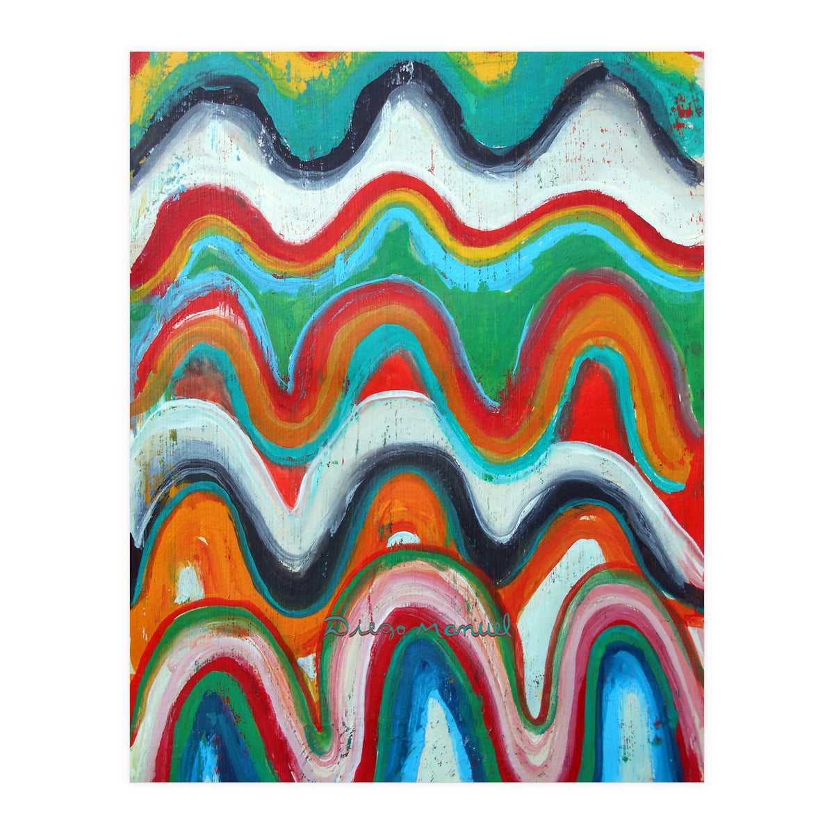 Pop Abstract A 7 (Print Only)