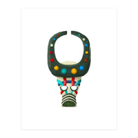 Tribal Mask 19 (Print Only)