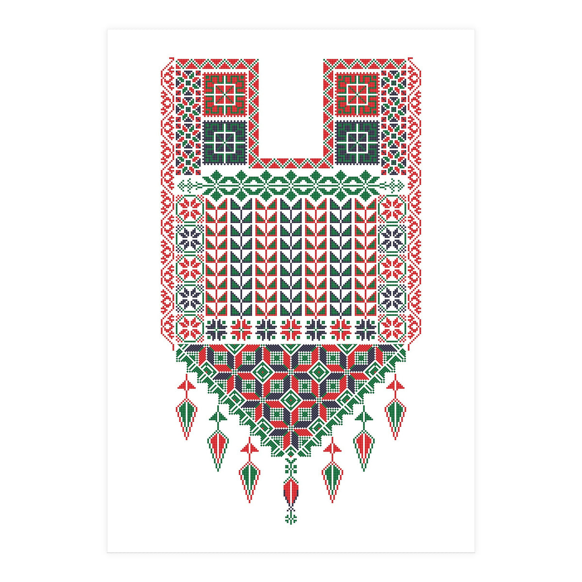 Tatreez Ornament 4 (Print Only)