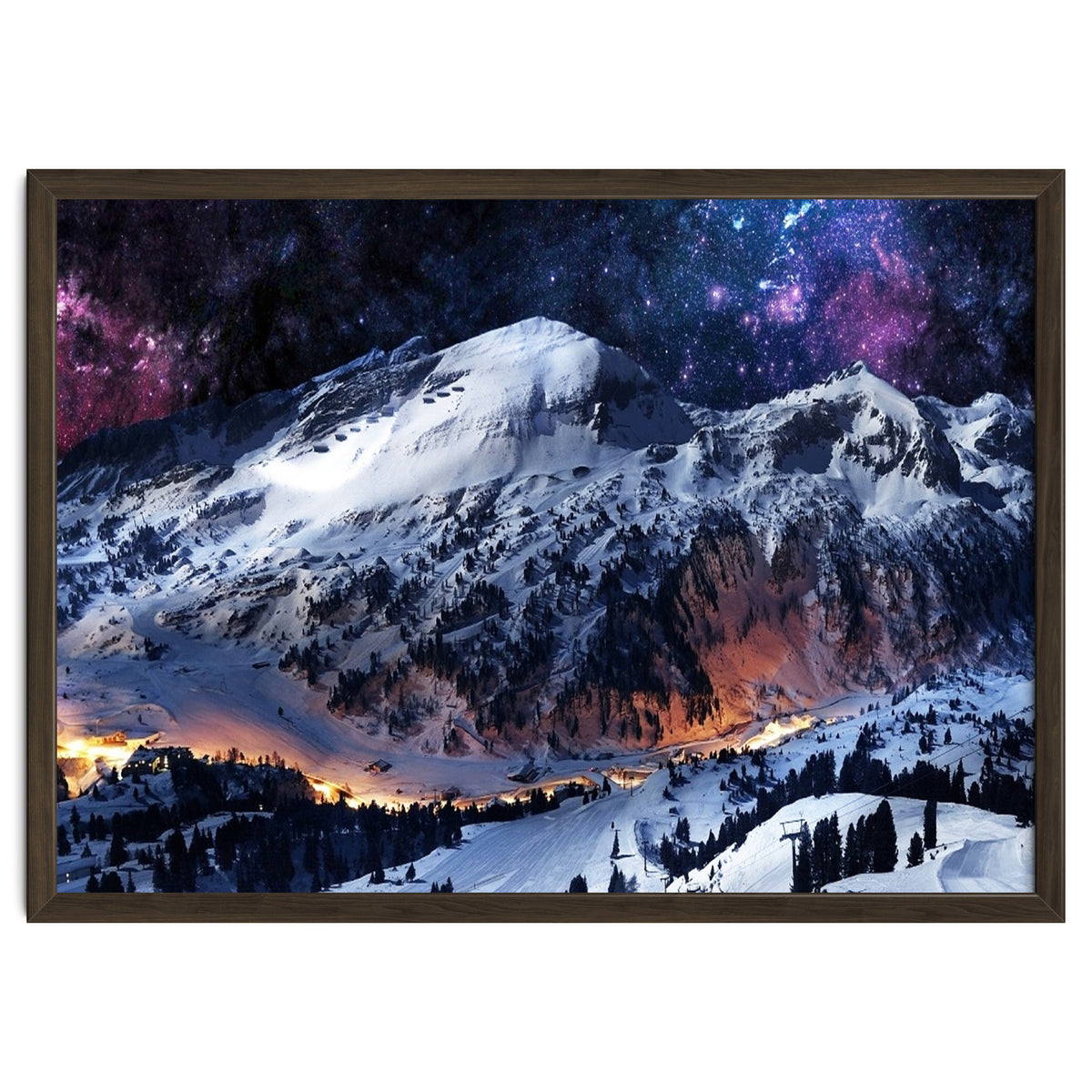 Mountain CALM IN space view