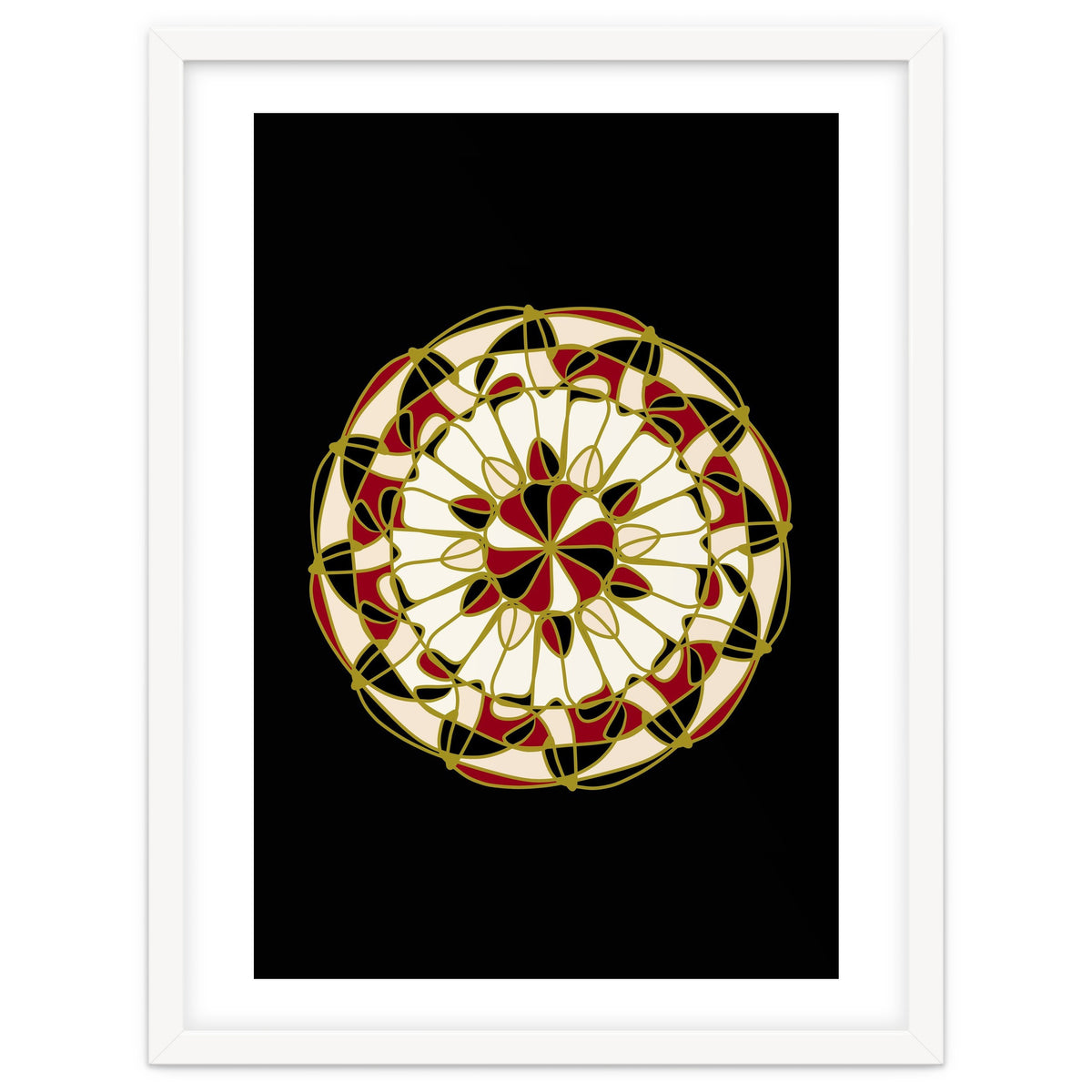 Multicolored Mandala