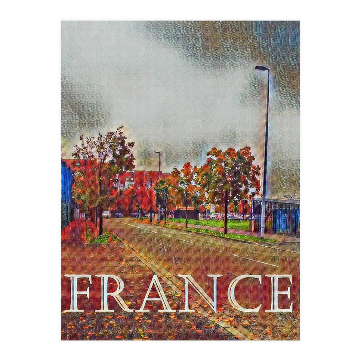 Autumn in France (Print Only)