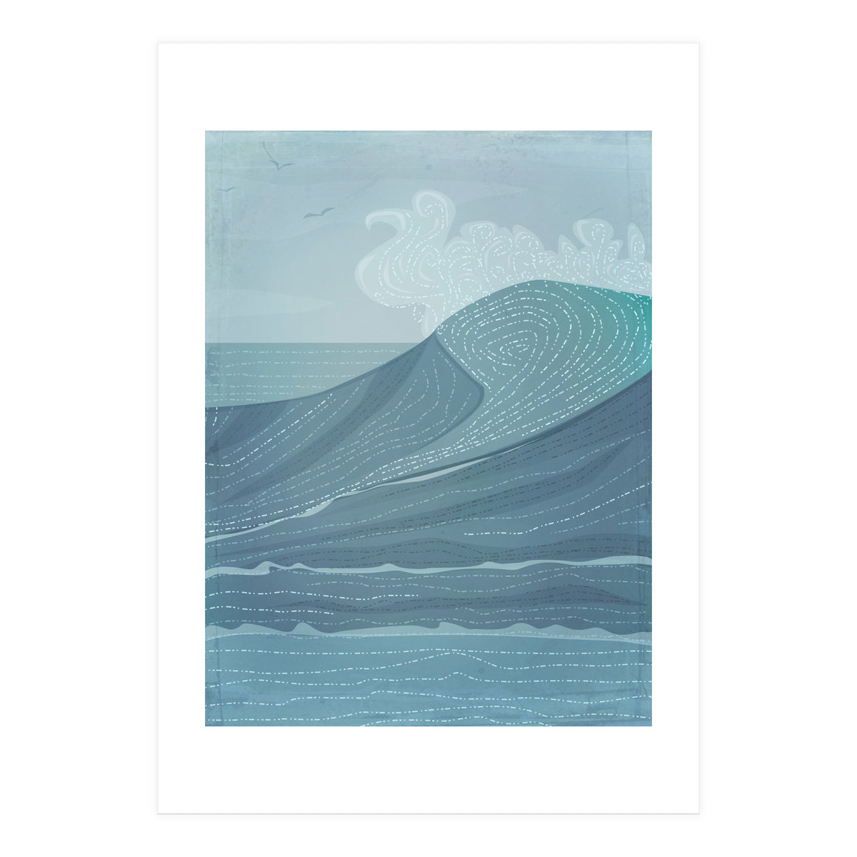 The wave (Print Only)