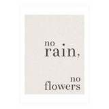 No Rain, No Flowers (Print Only) thumbnail