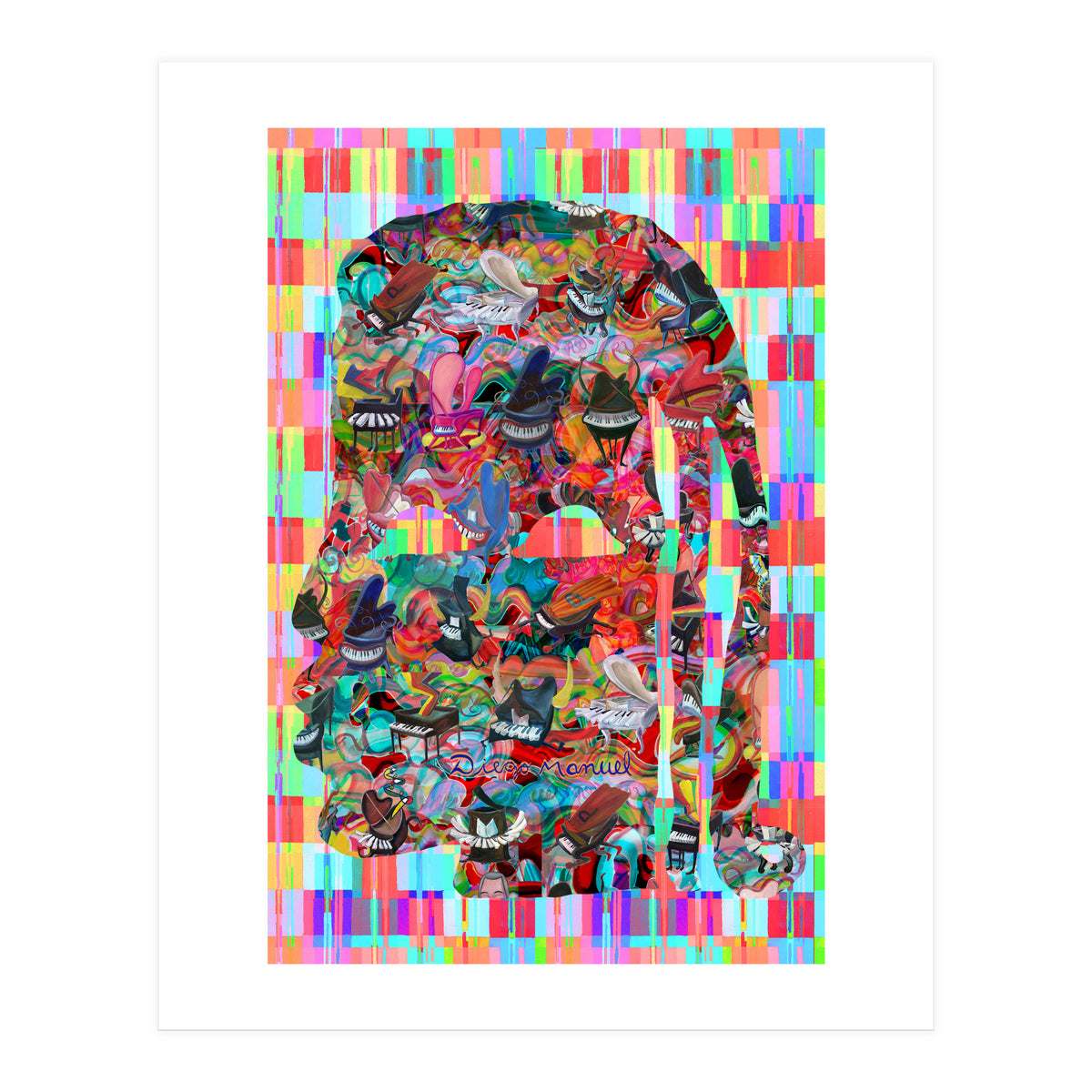 Abstracto Pop Nuevo B Nuevo 3 (Print Only)