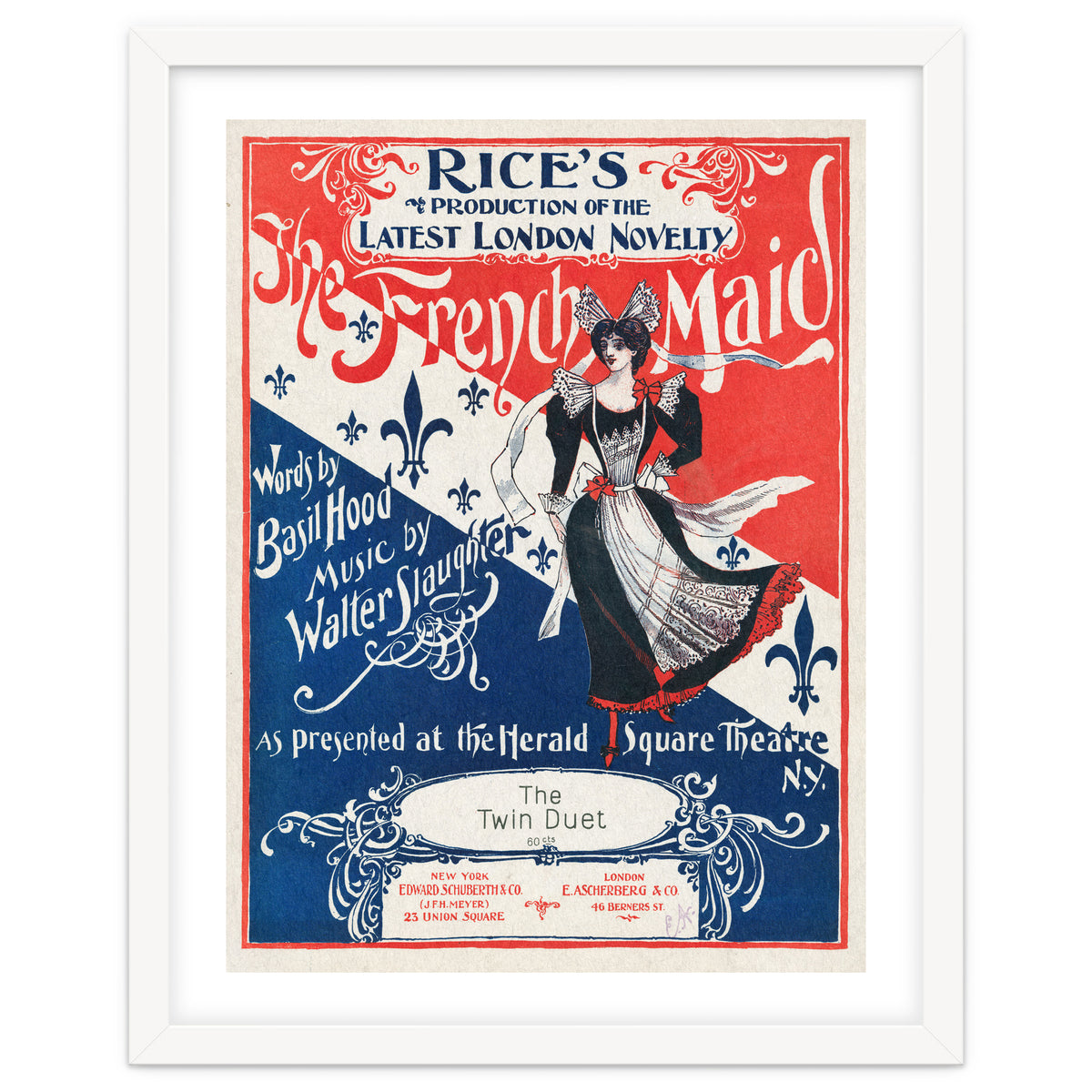 The French Maid - Production Advertisement