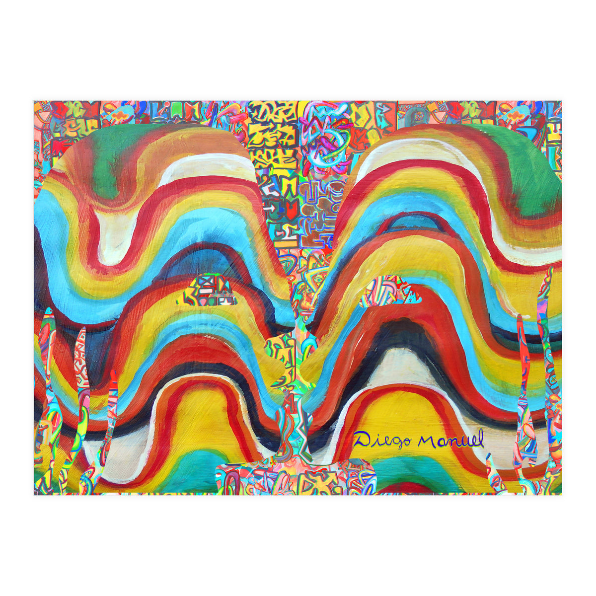 Abstracto Pop Nuevo B10 (Print Only)