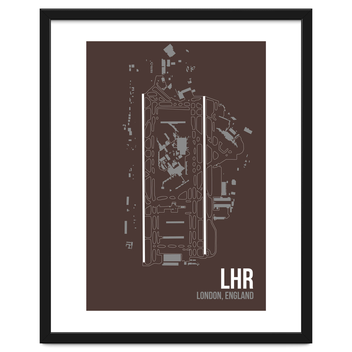 London Heathrow Airport Layout