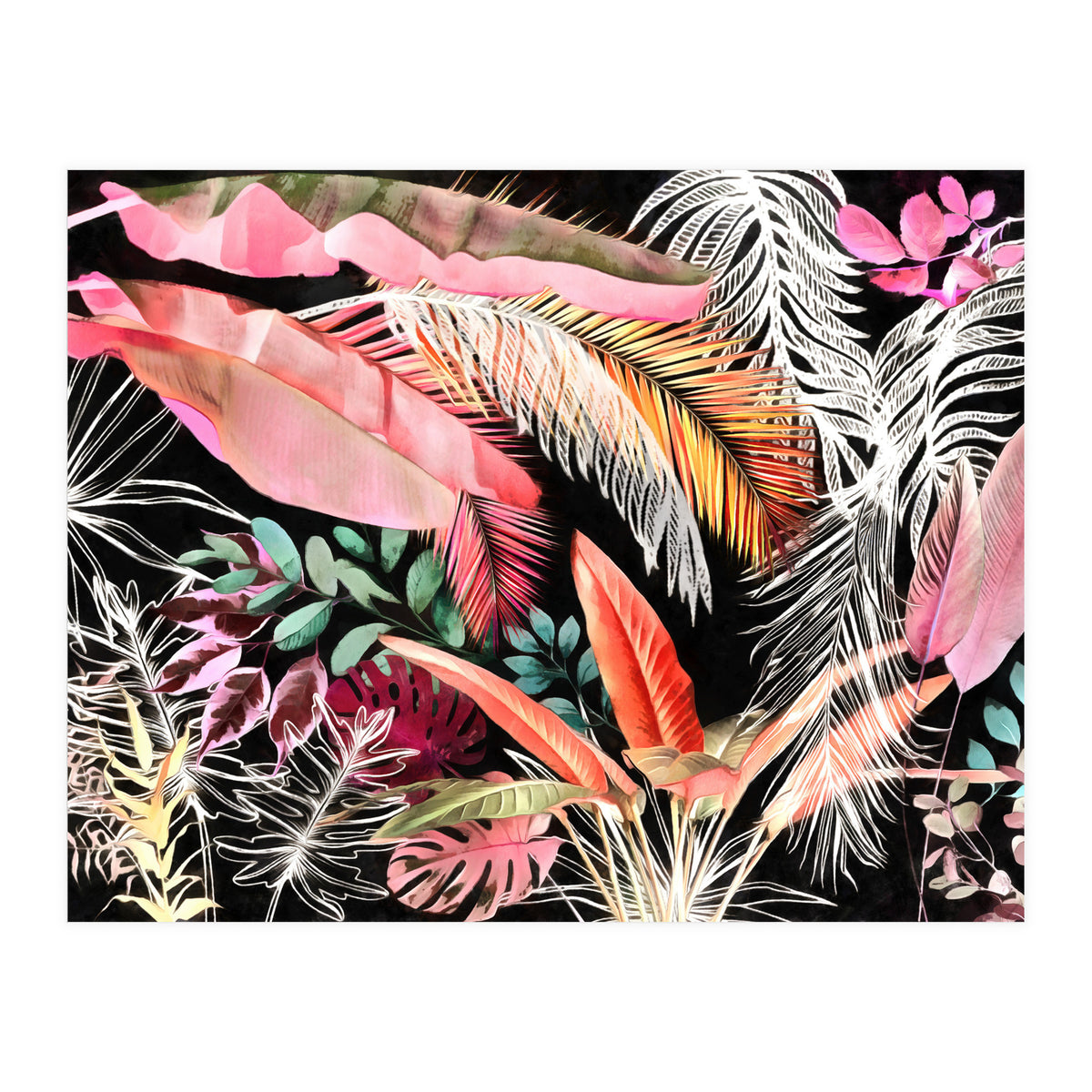 Tropical Foliage 05 (Print Only)