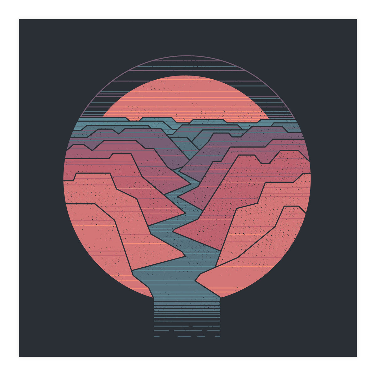 Canyon River (Print Only)