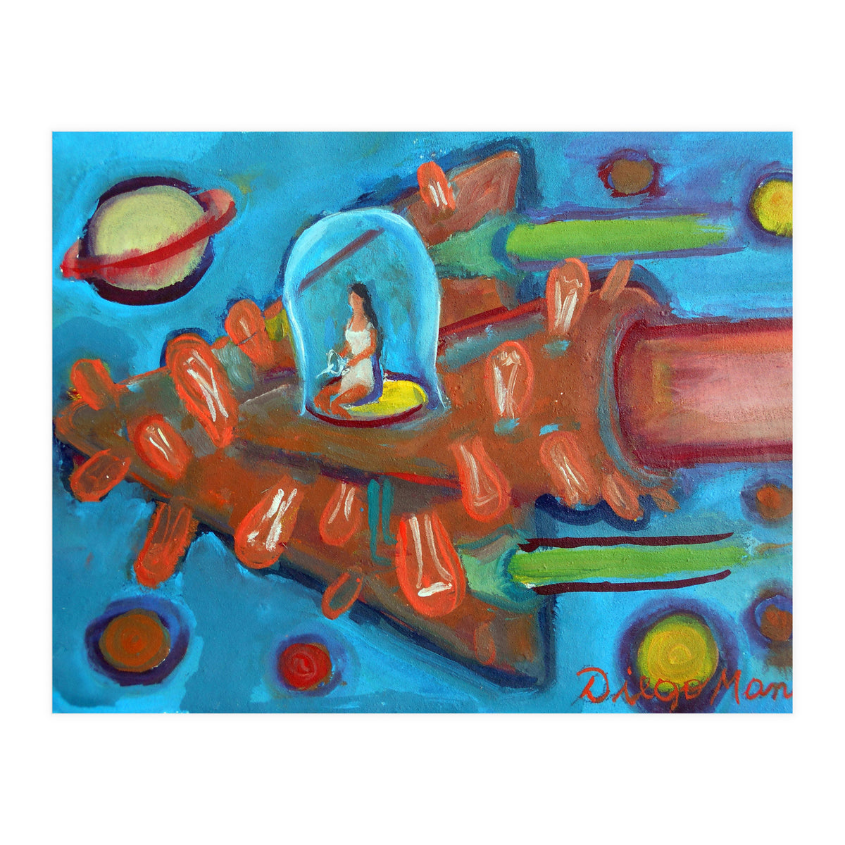 Viajera Del Espacio (Print Only)