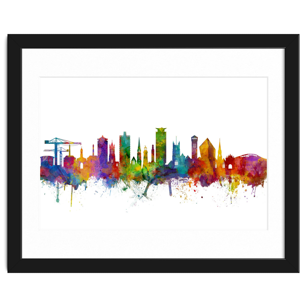 Plymouth England Skyline