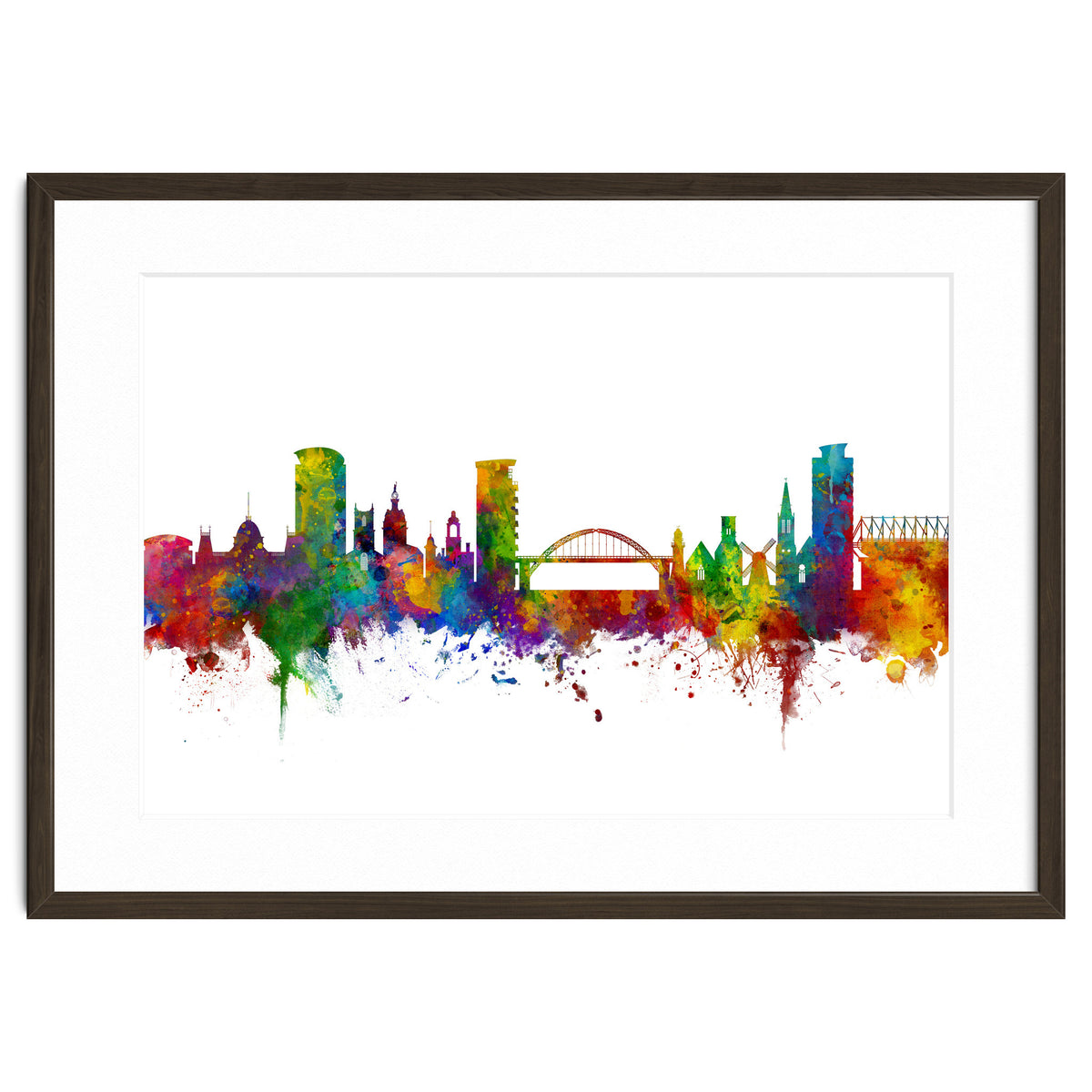 Sunderland England Skyline