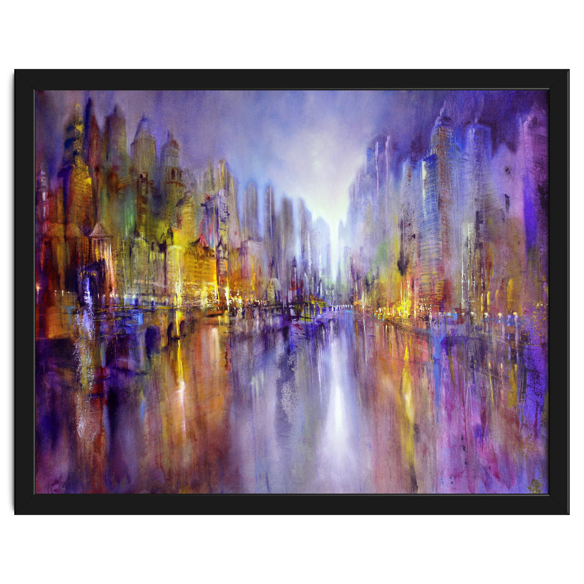 Stadt Am Fluss - city on the riverside