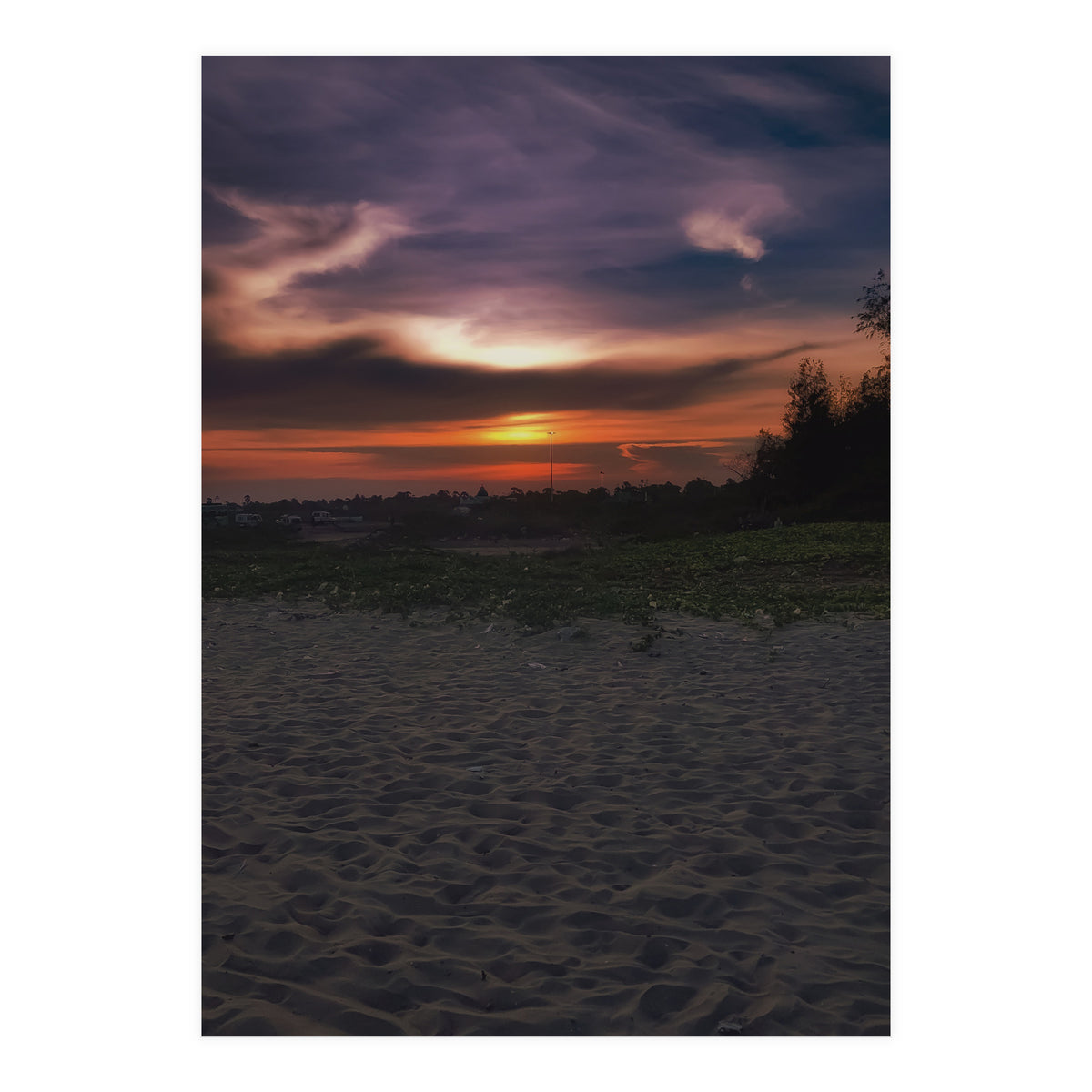 Beautiful Sunset View Point (Print Only)