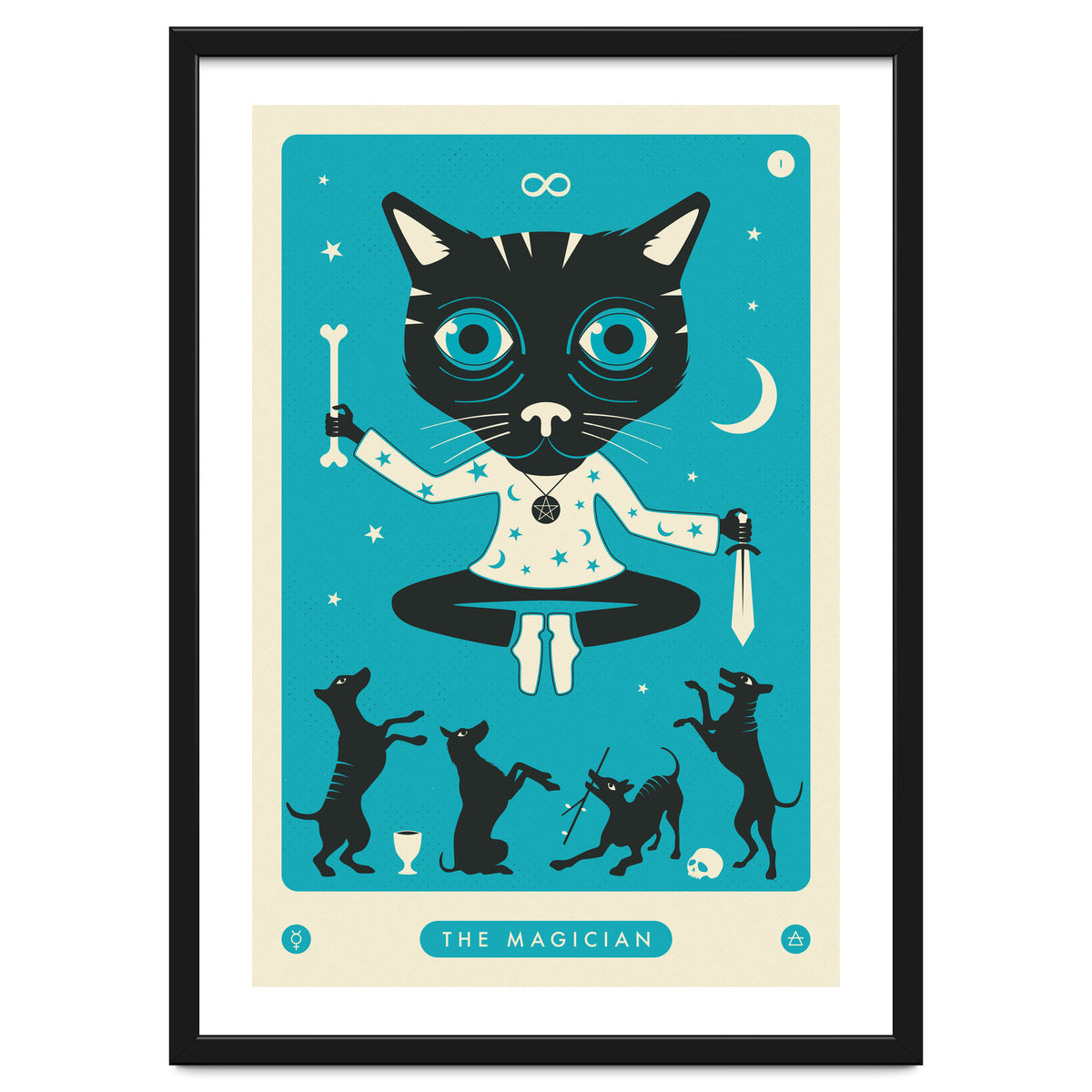 TAROT CARD CAT: THE MAGICIAN