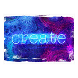 Neon Collection - Create (Print Only) thumbnail