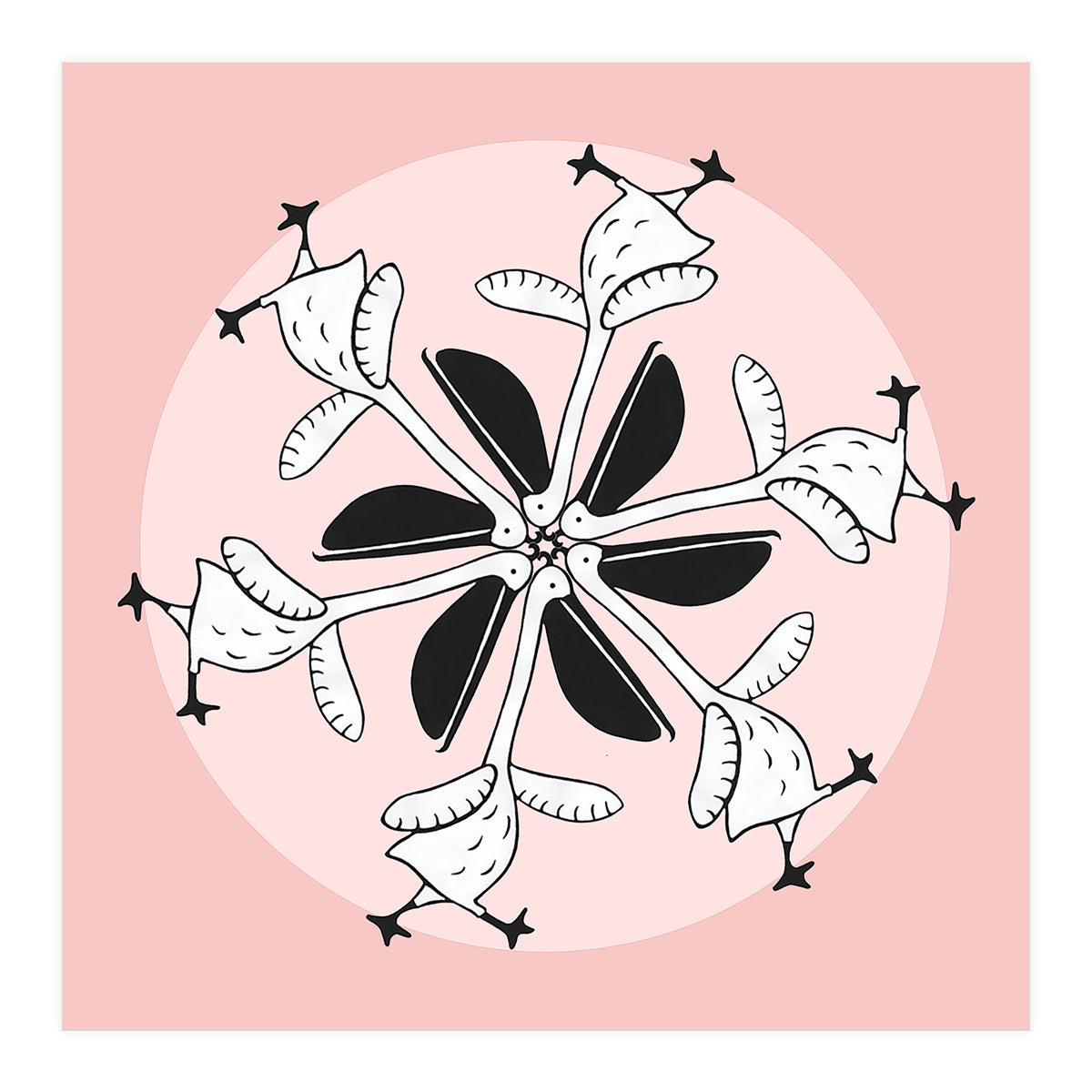 Pelican Wheel (Print Only)