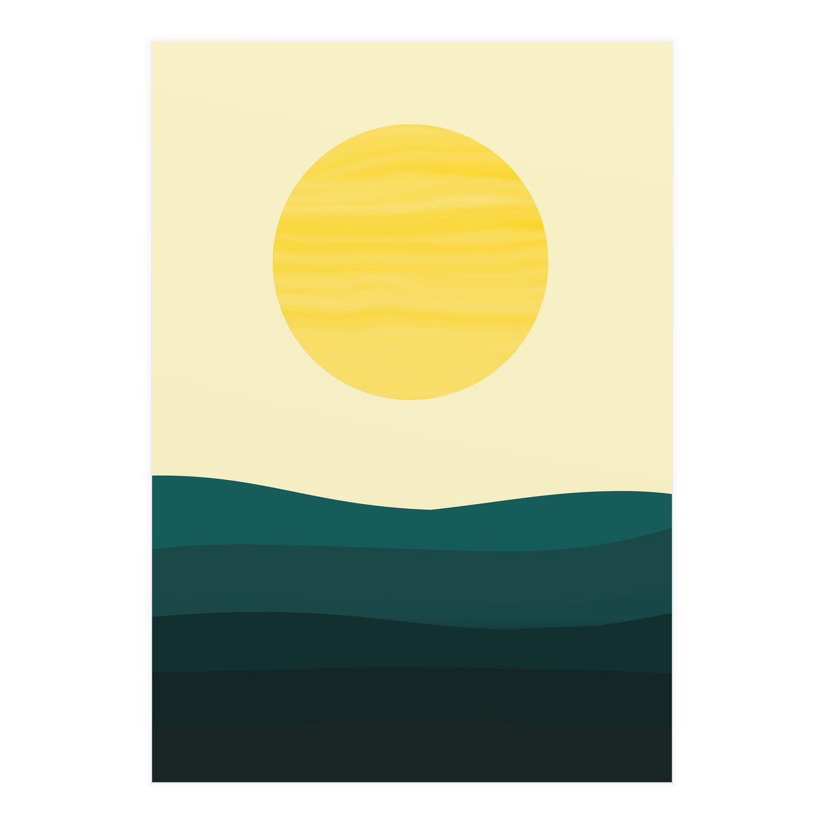 Ocean Sunrise  (Print Only)