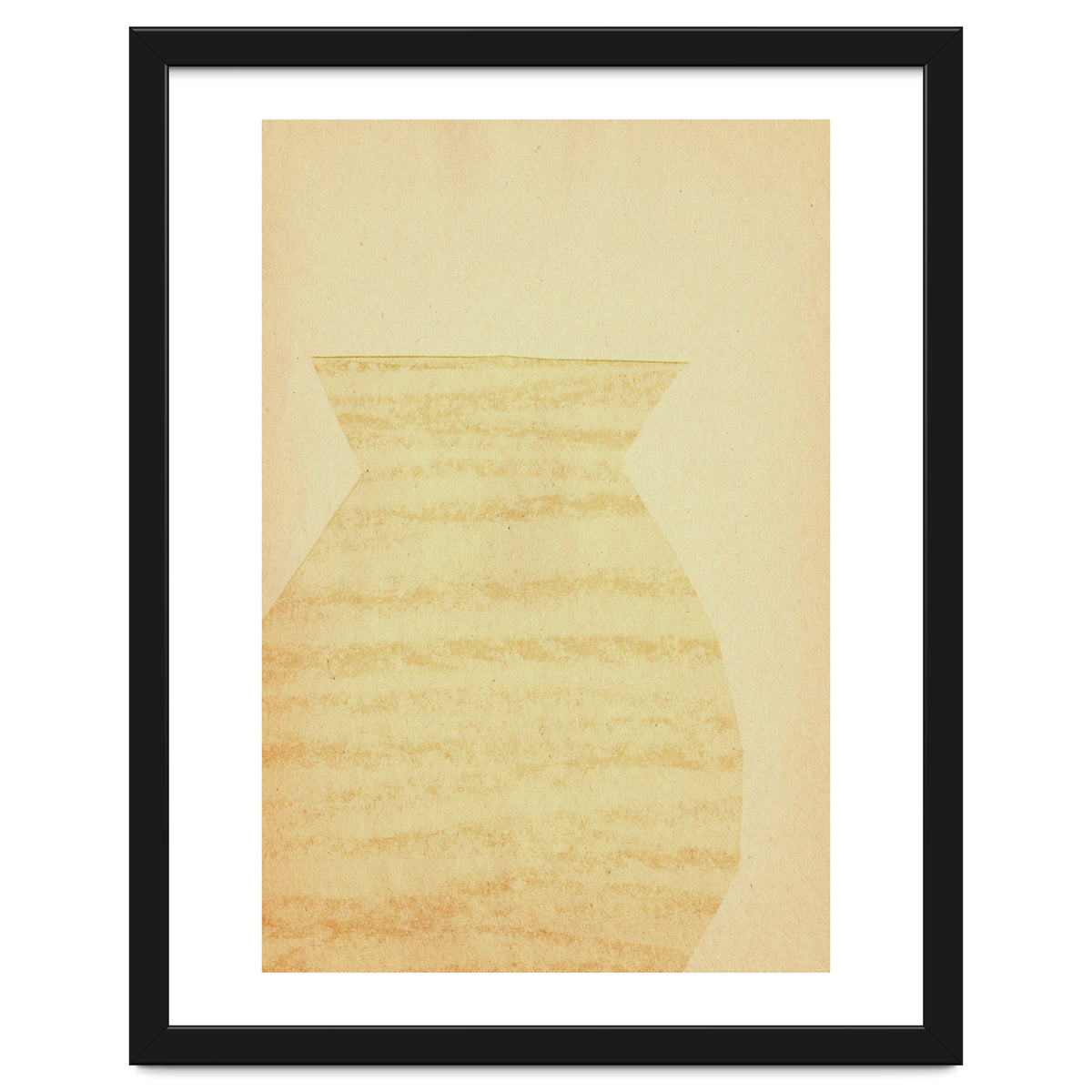 Minimalist pastel vase