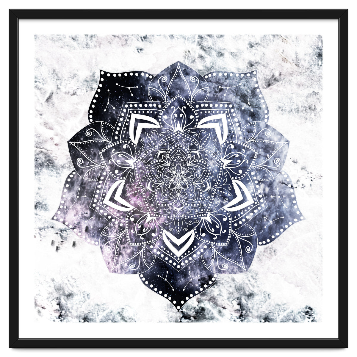 Cancer Constellation Mandala