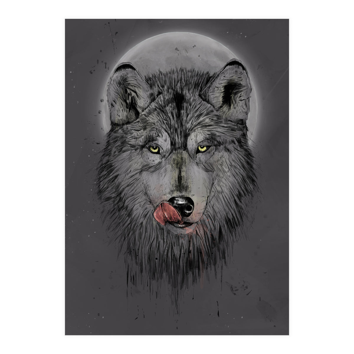 Dinner Time Dark Version (Print Only)