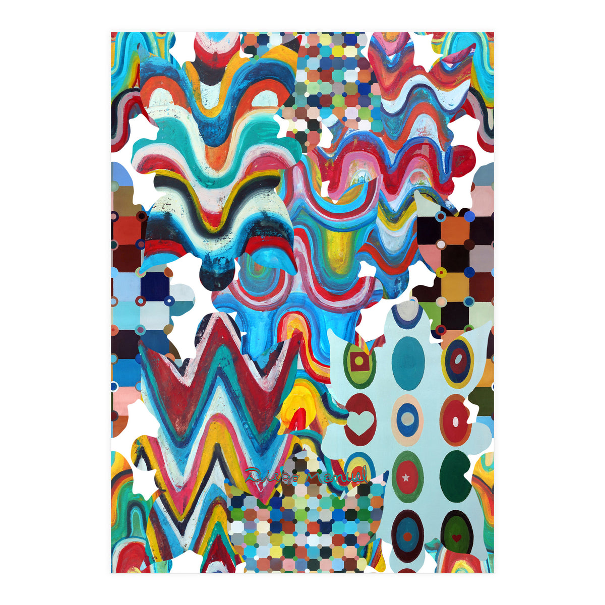 Pop Abstract 2023 Tapiz 74 (Print Only)