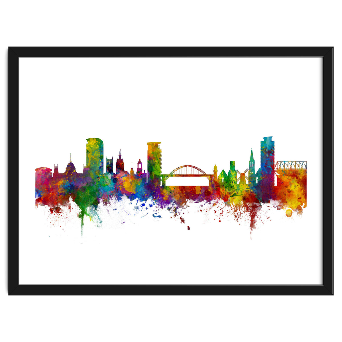 Sunderland England Skyline