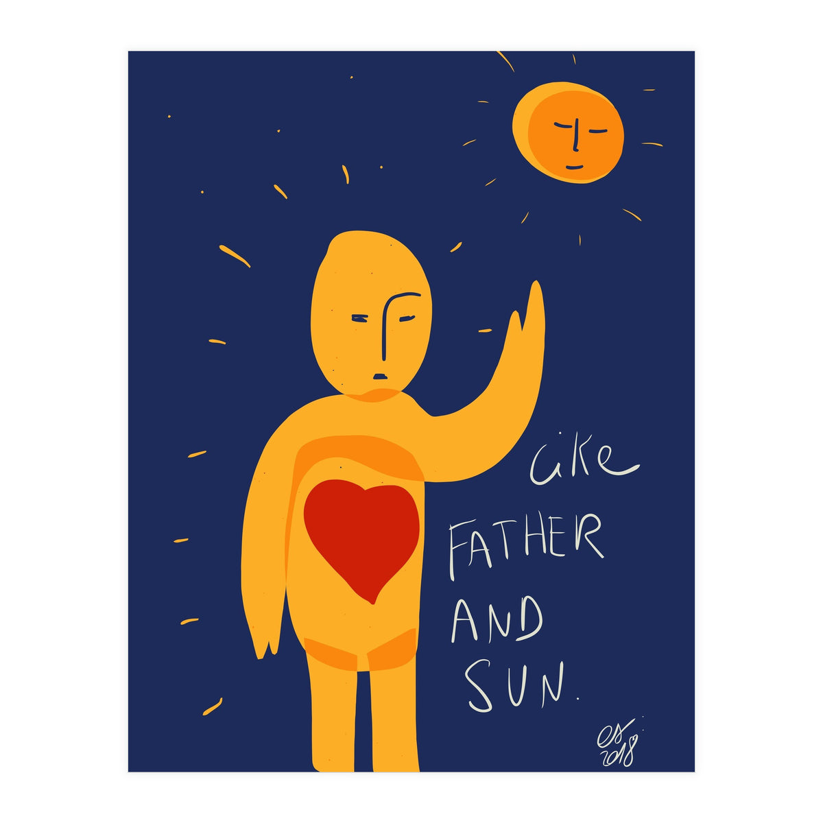 Like Father to Sun (Print Only)