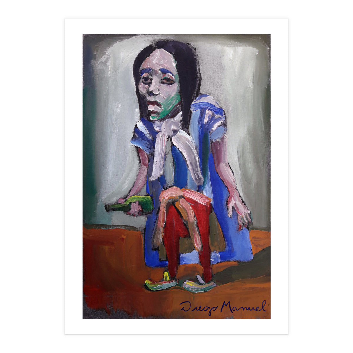 The fan, people from the neighborhood (Print Only)