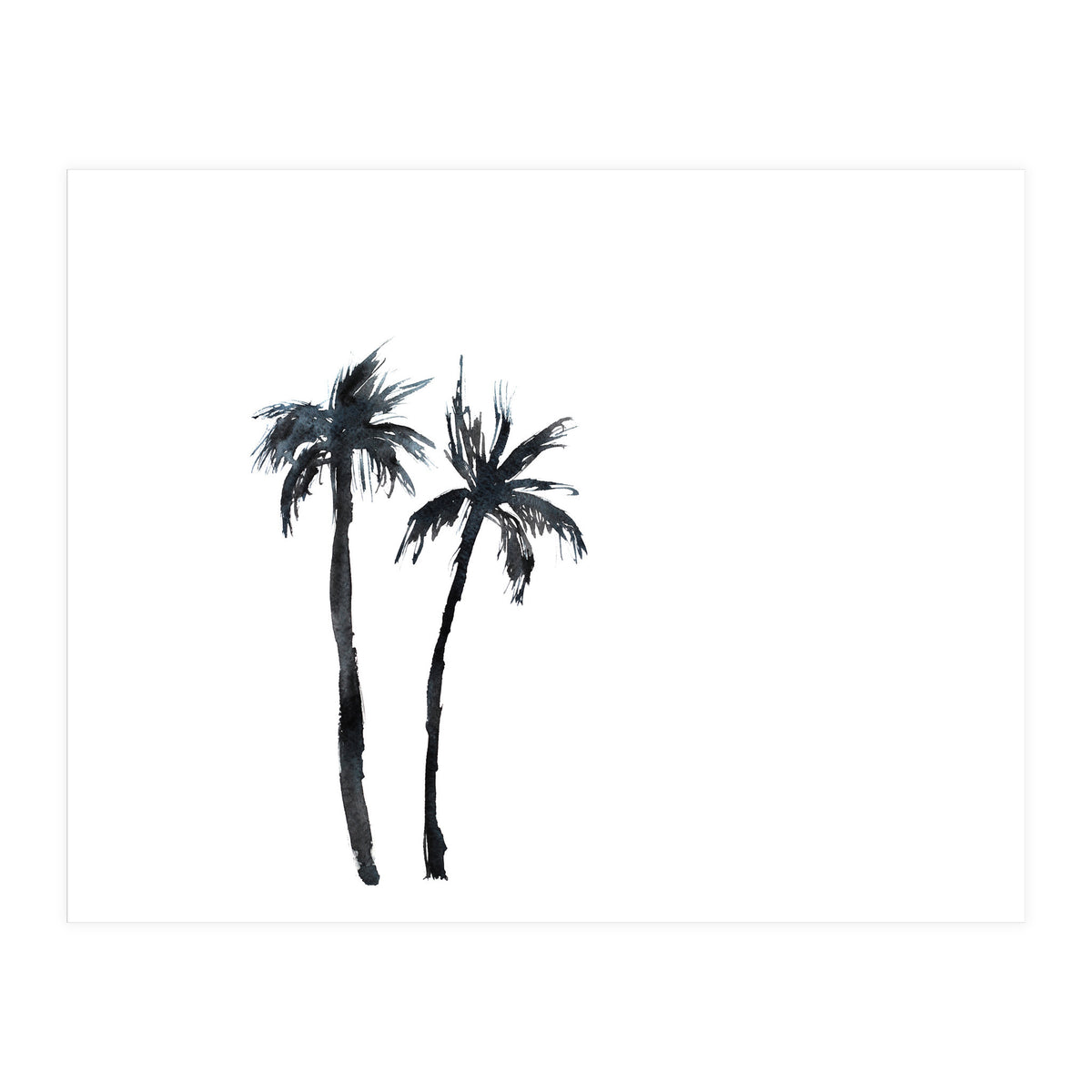 Alone together || watercolor (Print Only)