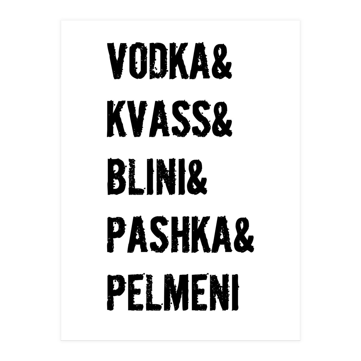 It`s a Russian thing! (Print Only)