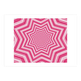 Abstract Pink Geometric Design Art (Print Only) thumbnail