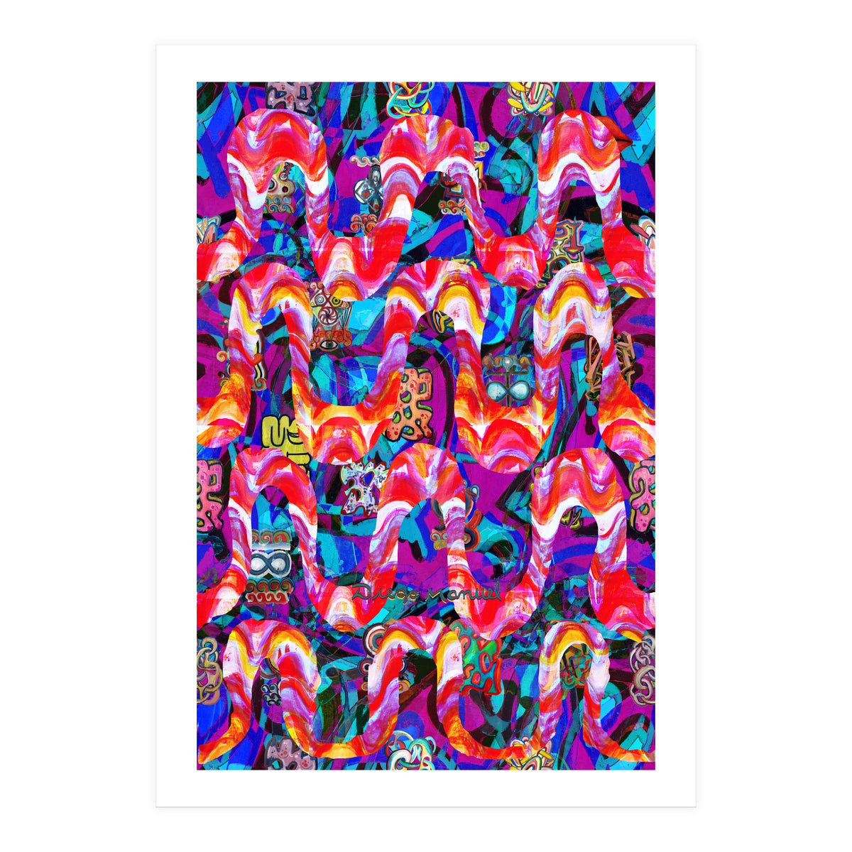 Pop Abstract 2 (Print Only)