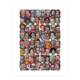 Formas 14 34 3d And Retratos 6 (Print Only) thumbnail