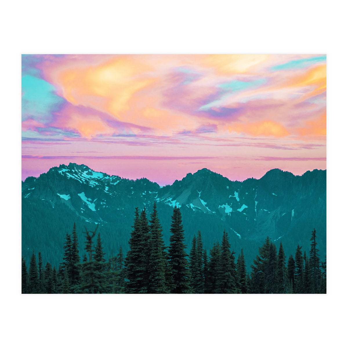 Holographic Sky (Print Only)