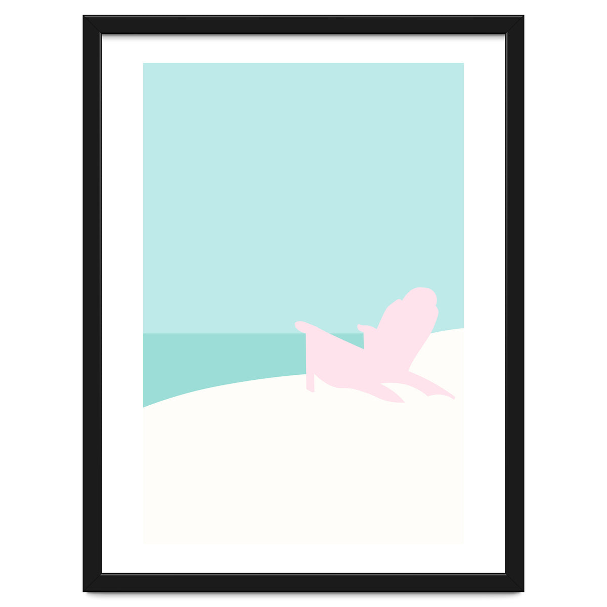 Minimal Beach Chair - Turquoise Coast