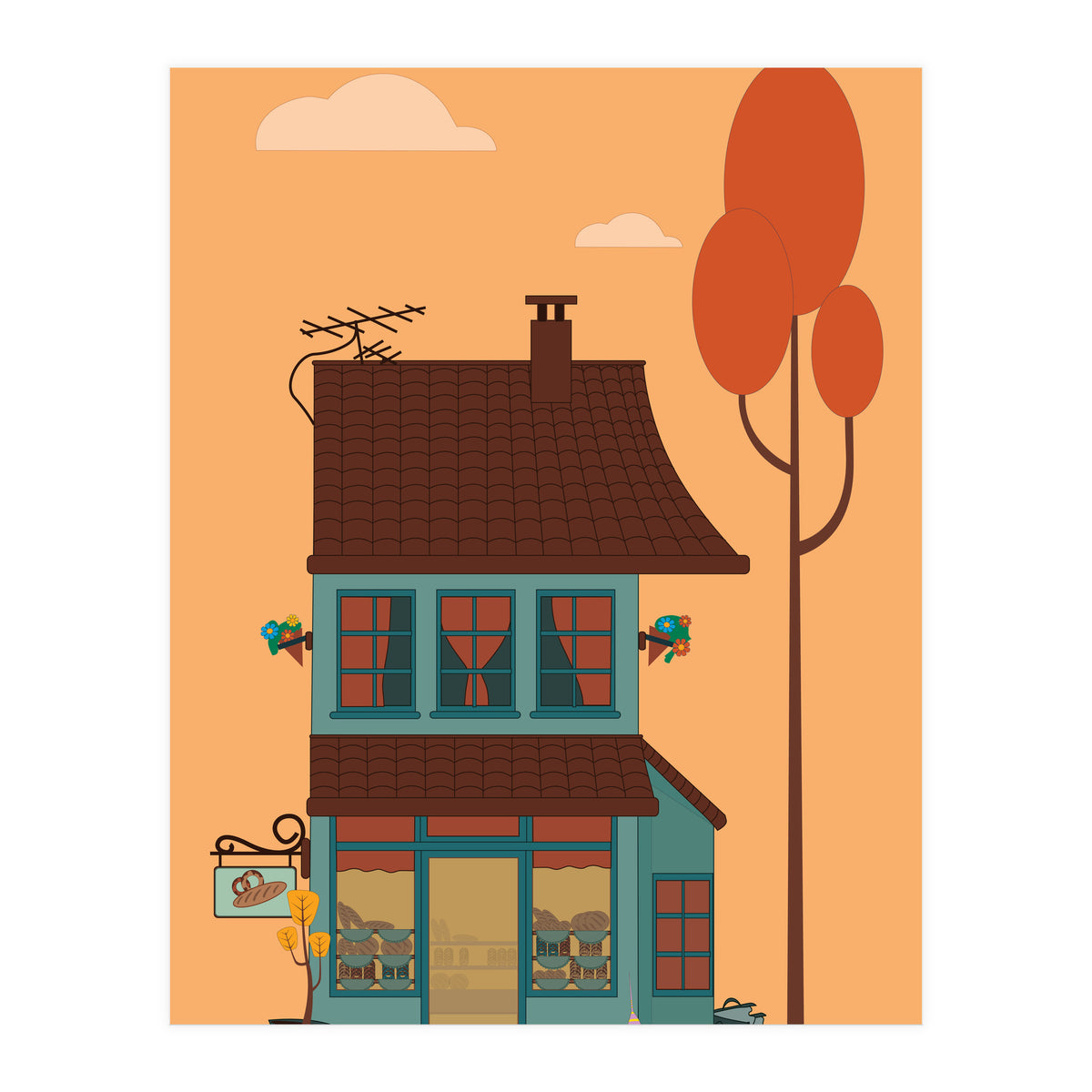 House of Rabbits (Print Only)