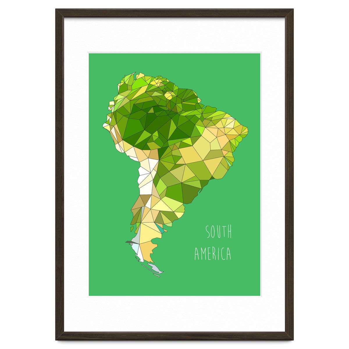 SOUTH AMERICA – Green