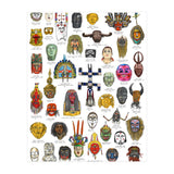 Masks Of The World (Print Only) thumbnail