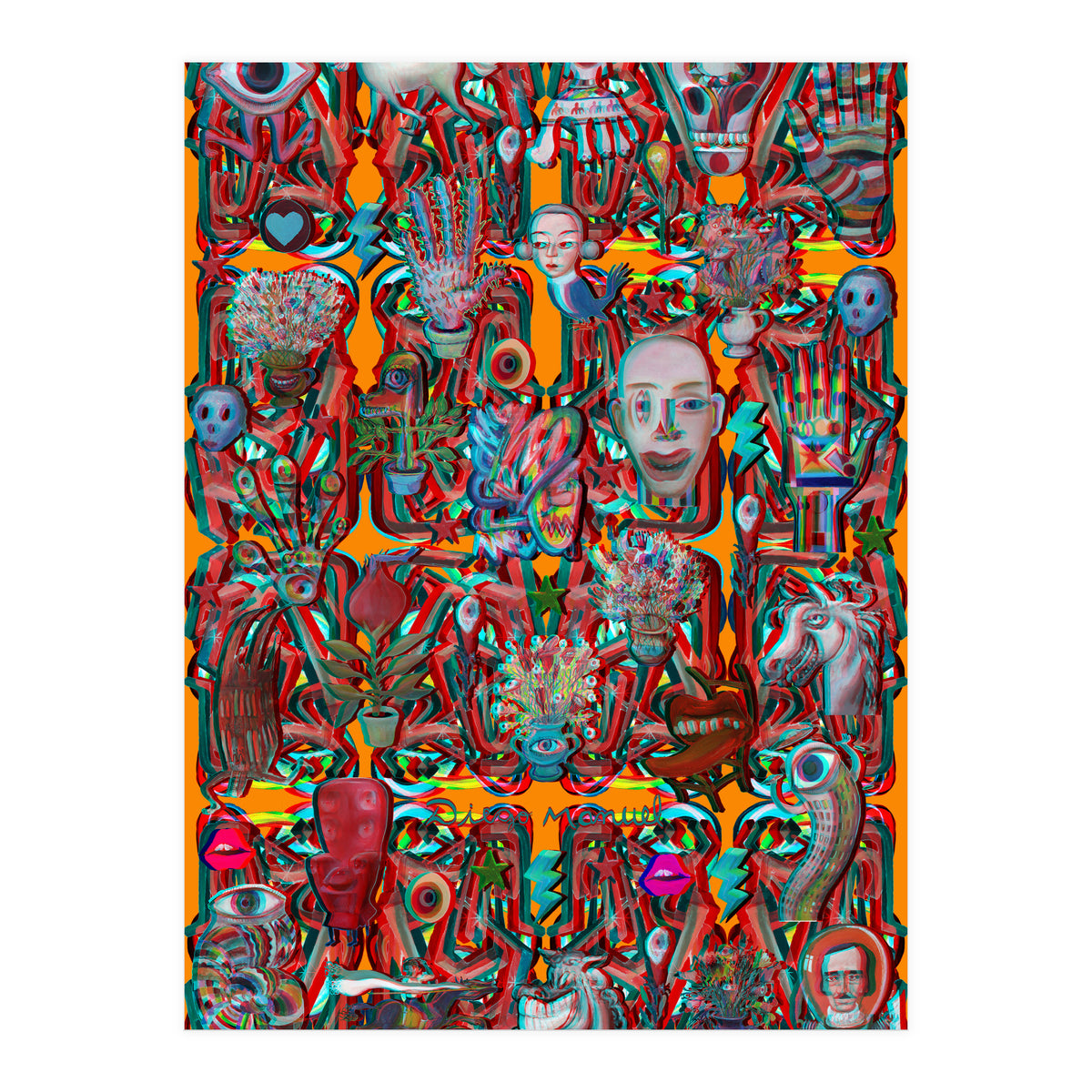 Formas 14 34 3d And Pop 2 (Print Only)