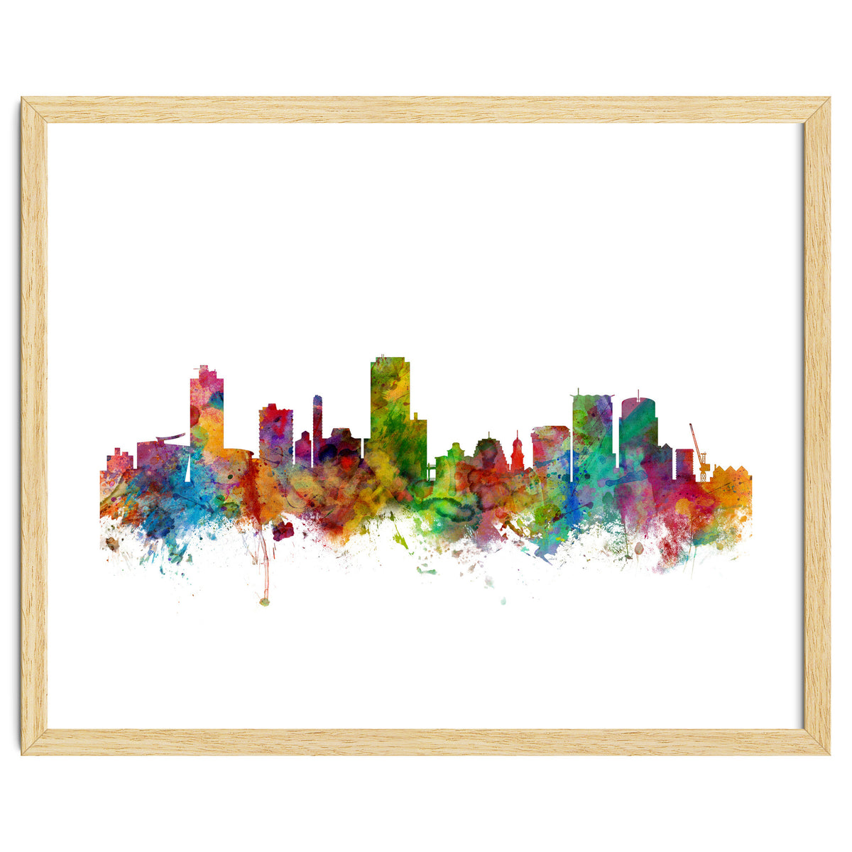 Wellington New Zealand Skyline