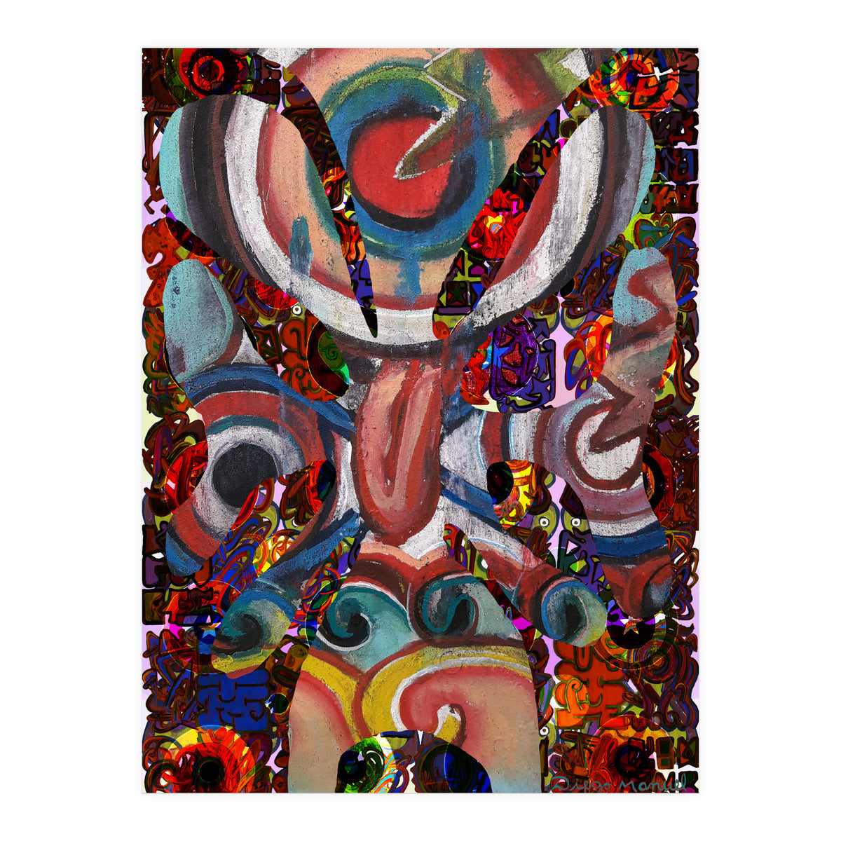 Pop Abstract 2023 Tapiz 27 (Print Only)